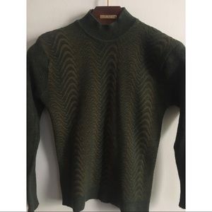 Missoni Like Wool Luxury Fitted Pullover - Sweater